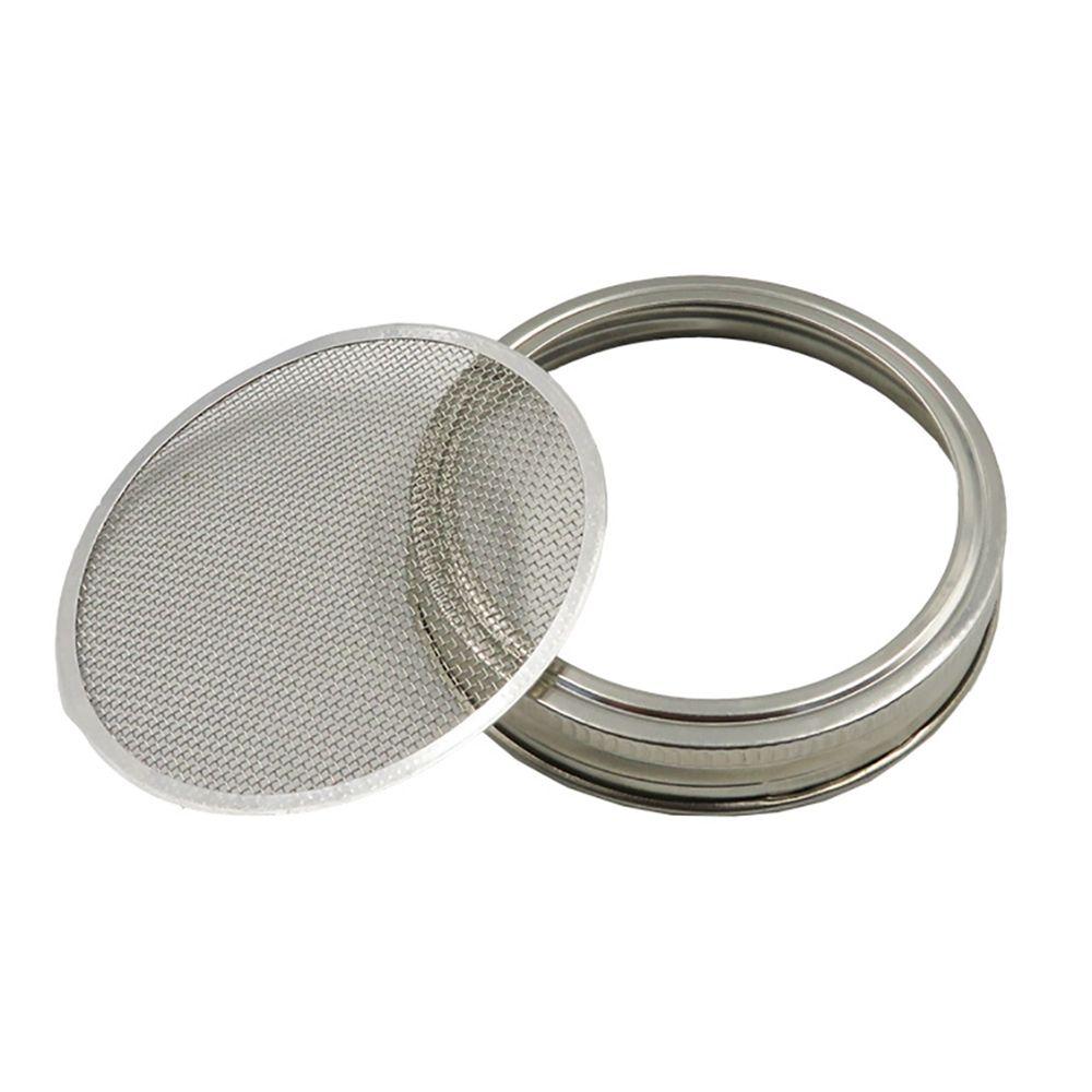 Mesh Screen Strainer Stainless Steel Nursery Trays Sprouting Lid Seed Growing Sprout Cover