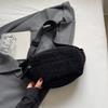 Winter Fleece Sherpa Shoulder Crossbody Bags Autumn Mini Belt Chest Bag Women Trendy Waist Pouch Small Side Bag Bum Fanny Pack