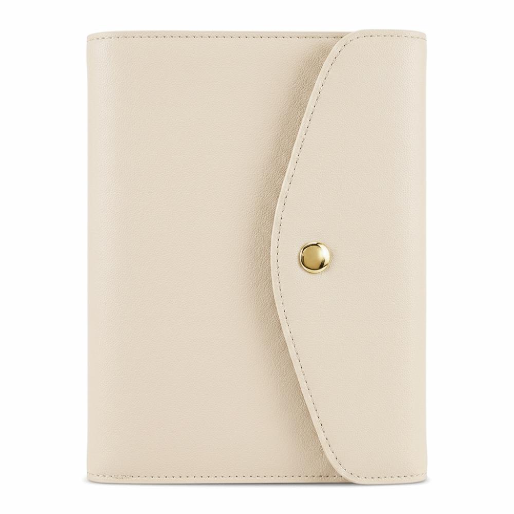 Loose-leaf Diary Notebook Taking Notes Memo Notepad Simple A5 Notebook  School Office Supplies бежевый