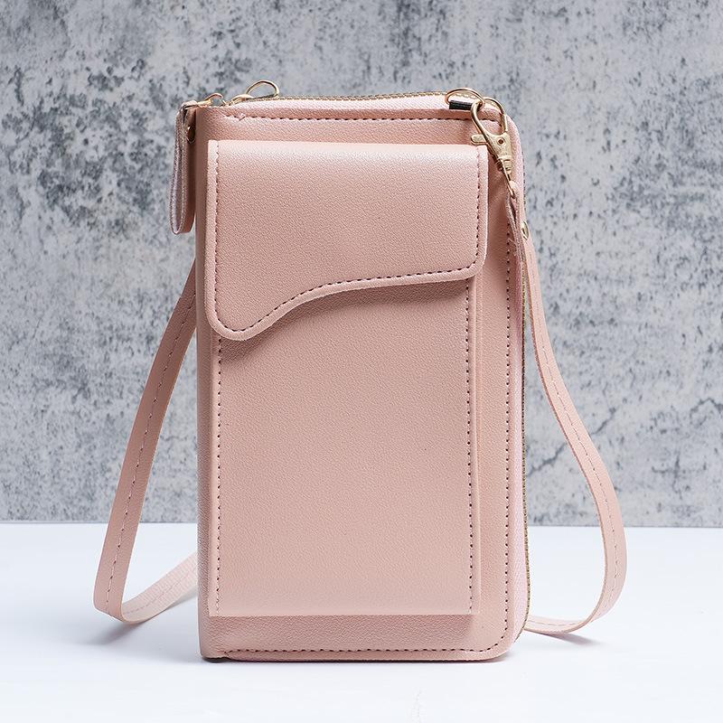 Korean Version Shoulder Messenger Bag Large Capacity Women s Long Wallet