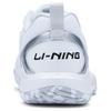Li-Ning Synthetic Leather Comfortable Versatile Non-Slip Wear-Resistant Low-Top Badminton Shoes Unisex Sneaker White Black AYTU025-1
