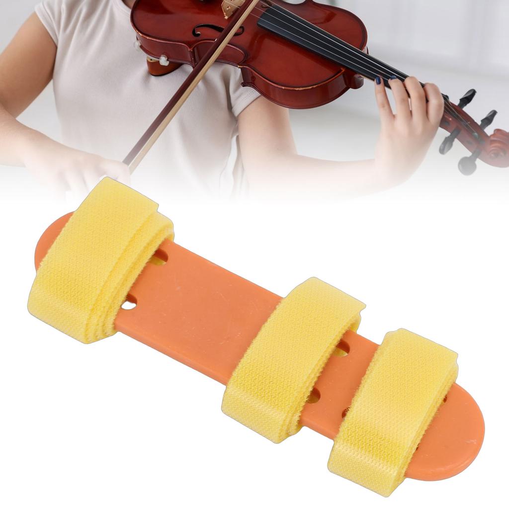 Violin Wrist Practice Aid with Strap Left Hand Straight Wrist Trainer for Kids Beginners