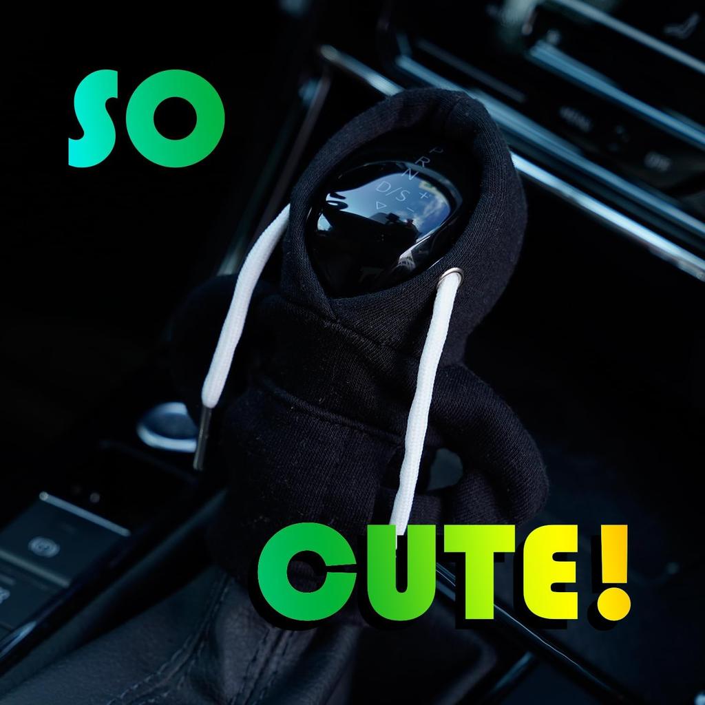 Mode Hoodie Auto Schaltknauf Abdeckung Manuelle Griff Schalthebel Dekoration Hoodie Abdeckung Automatische Auto Innen Zubehör