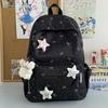 Schoolbag Japanese ins Small Fresh Sweet Student School Bag Women's Large Capacity Versatile Campus Backpack Leisure Travel Backpack