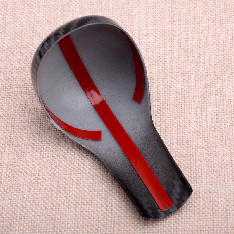 Carbon Fiber Texture Interior Gear Shift Knob Cover Trim fit for Honda Accord 2008 2009 2010 2011 2012