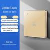 Zhengshang C4 ZigBee Graffiti Smart Switch, EU Standard, Voice-Activated, Compatible with Alexa & Google.