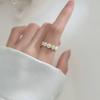 High-End Daisy Open Ring, Adjustable Flower Ring for Women – Simple & Elegant Daily Jewelry
