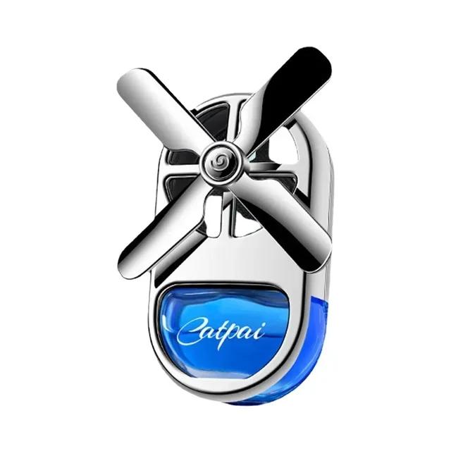 Car Perfume Air Conditioning Outlet Fan Car Interior Decoration Aromatreatment Decoration Car Fragrance Fragrance Lasting Light
