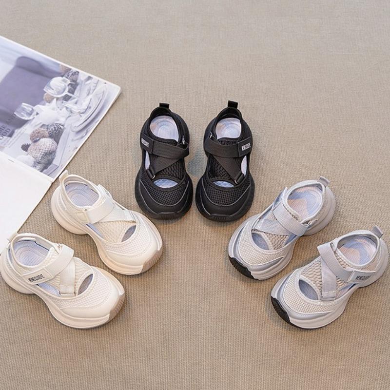 Summer Kids Closed Toe Functional Sandals, Soft Sole Sports Shoes For Boys And Girls