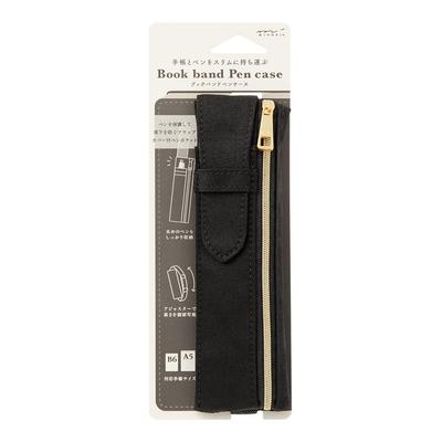 DESIGNPHIL MIDORI Pennbokband Pennor Passar 41821006 Fodral, Fodral, Svart, A, B6-A5,