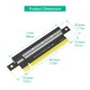 PCIE X16 5.0 Rising Extension Card 180 Degree Fast Speed Expansion Adapter for Optimaled Configurations