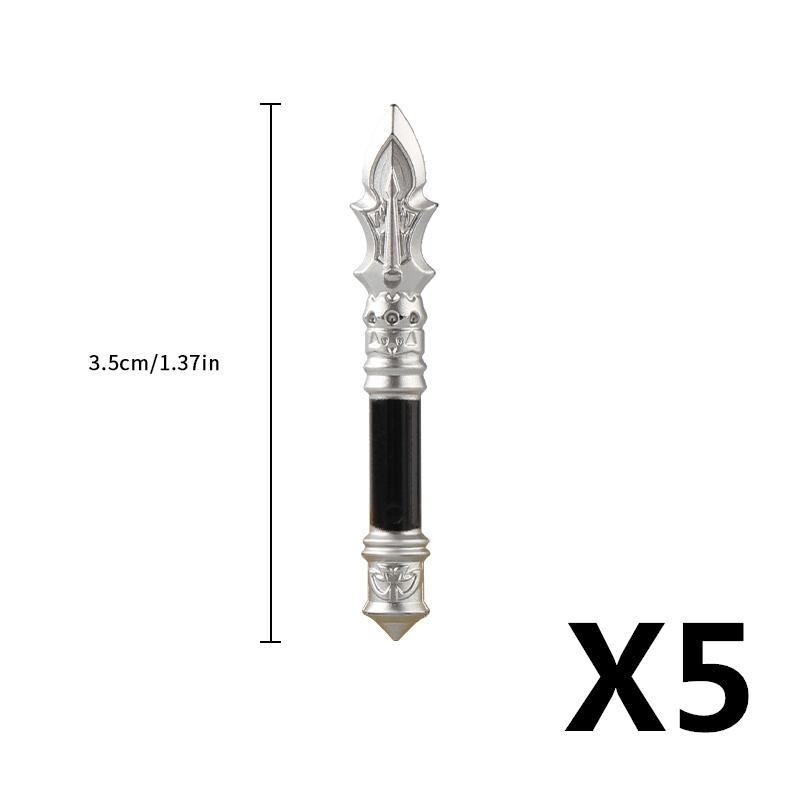 MOC Medieval Military Anime Figures Weapons Building Blocks Toys Soldiers Shield Sword Bow Trident Ax Gun Hammer DIY Gifts K027