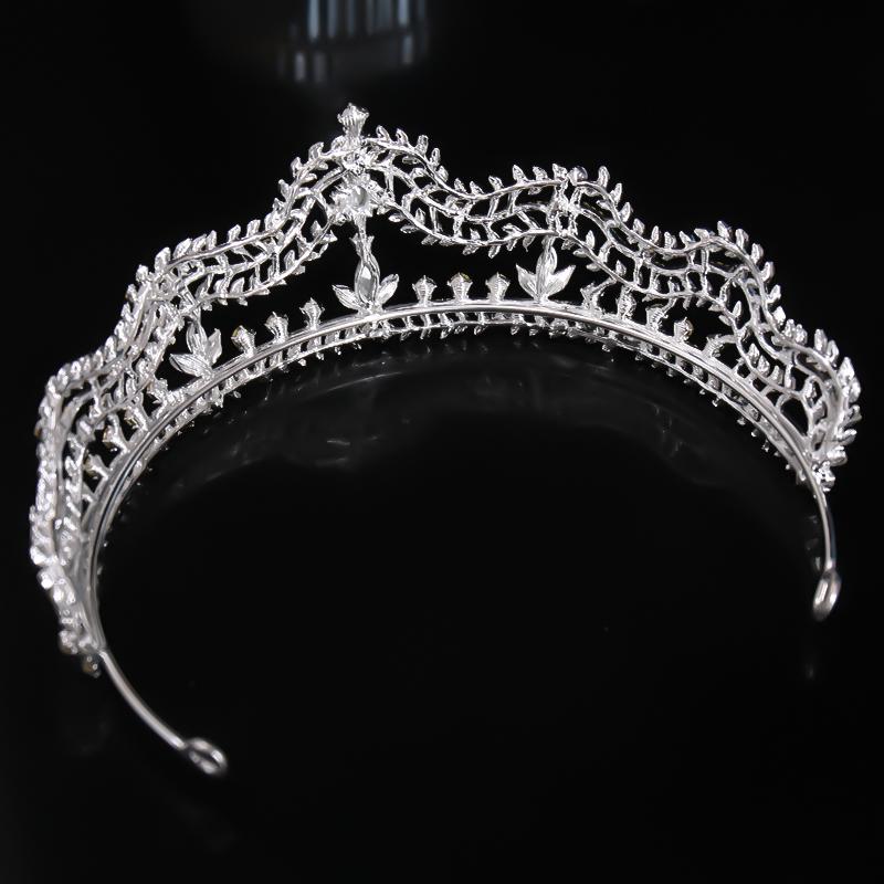 New Crystal Crown Rhinestone Jewelry and Crown Female Hair Accessories Wedding Bride Hair Jewelry Birthday Party Headdress