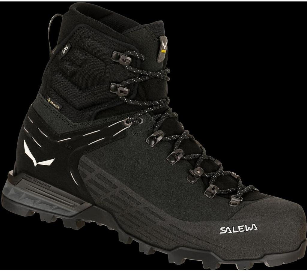 Hiking Shoes Salewa Ortles Ascent Mid GTX (61408) Black Black/black