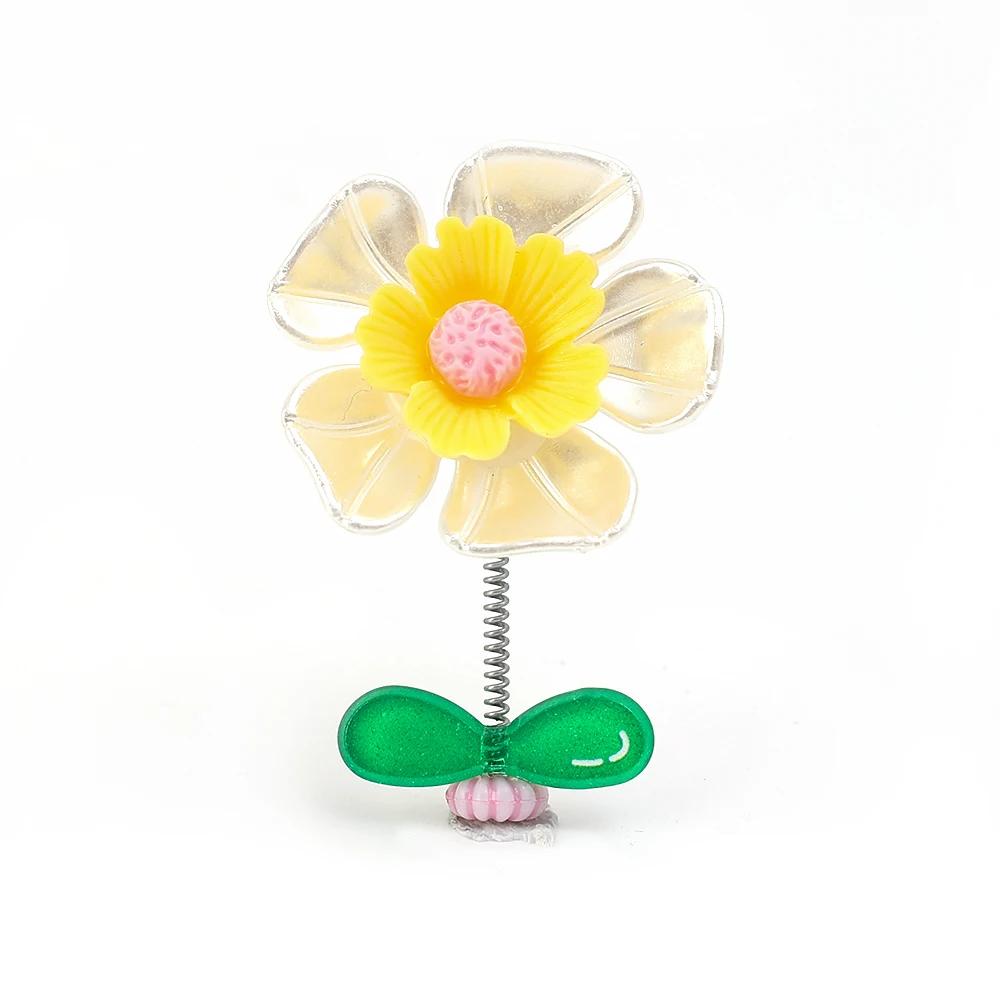 Ornamente Auto Floare Scoică Consola Centrală Automată Bord Floare cu Cap Clătinat Ornament Accesorii Decorațiuni DIY Interior Auto