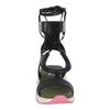Salvatore Ferragamo Lace Up Flat Sandals Black