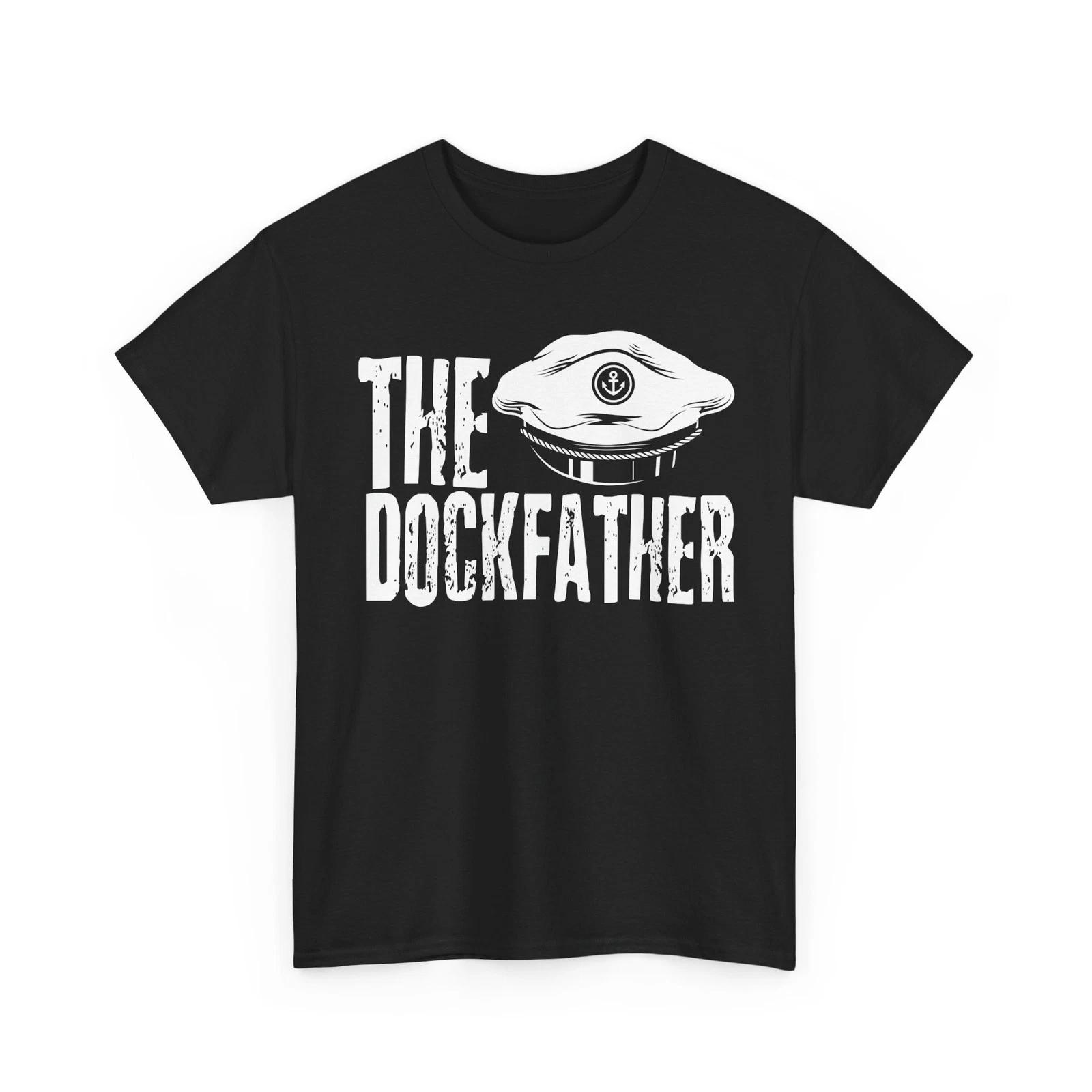 The Dock Father Shirt, Captain of the Boat Sailing Boating Lovers Men Shirt M