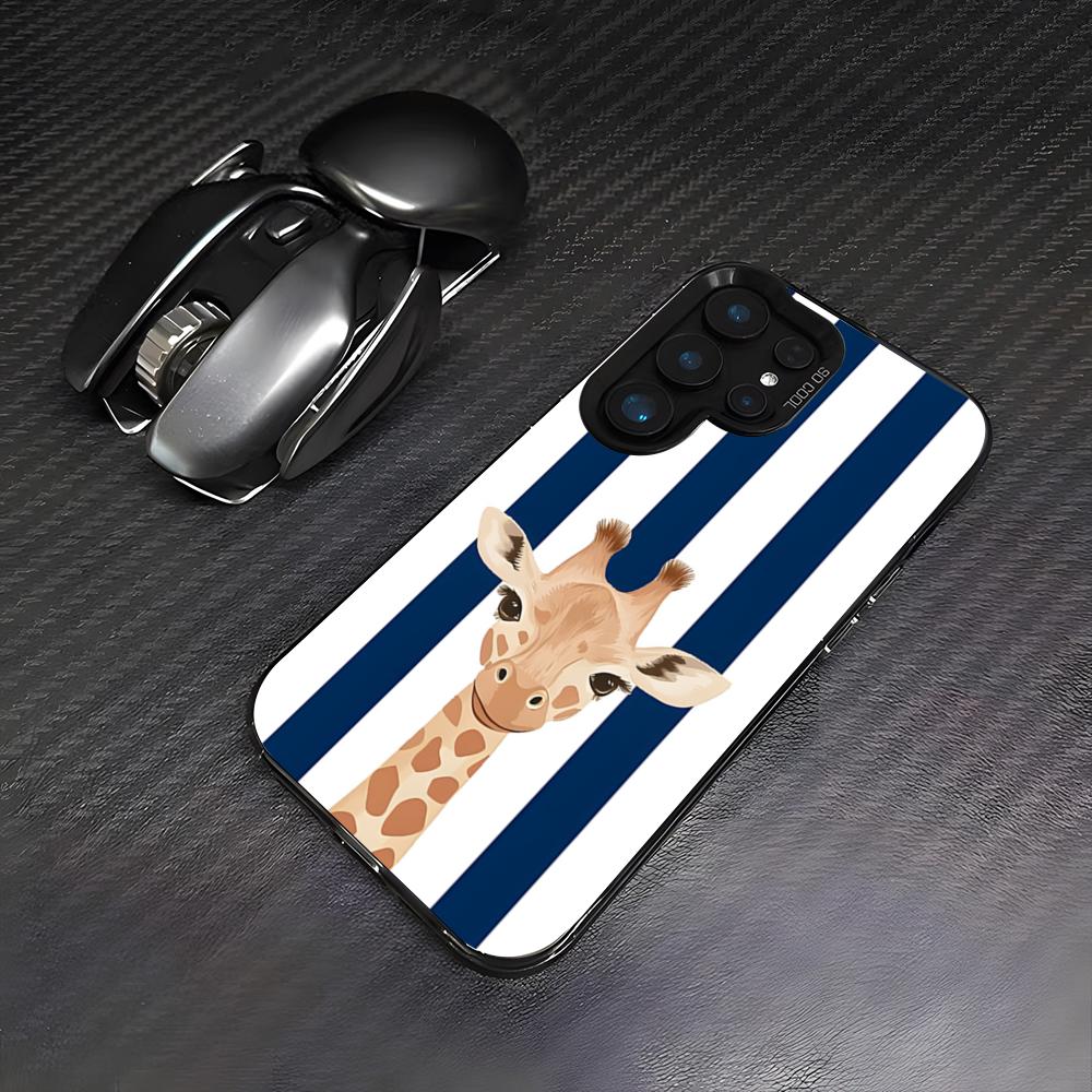 

Cute Giraffe Phone Case For Samsung A25 A33 5G A54 A36 A35 A56 A52 A14 Shockproof Colorful Cover Galaxy A22 5G
