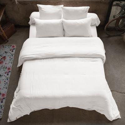 Duvet Cover 140x200 Cm In Chantilly Cotton Gauze