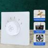 Type 86 Ceiling Fan Speed Adjuster Concealed Speed Controller 5-gear Adjust Easy to Use Wall Control for Office Home