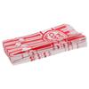Party Cinema Red and White Striped Popcorn Sleeve Potato Chips Boxs Popcorn Container Popcorn Bags