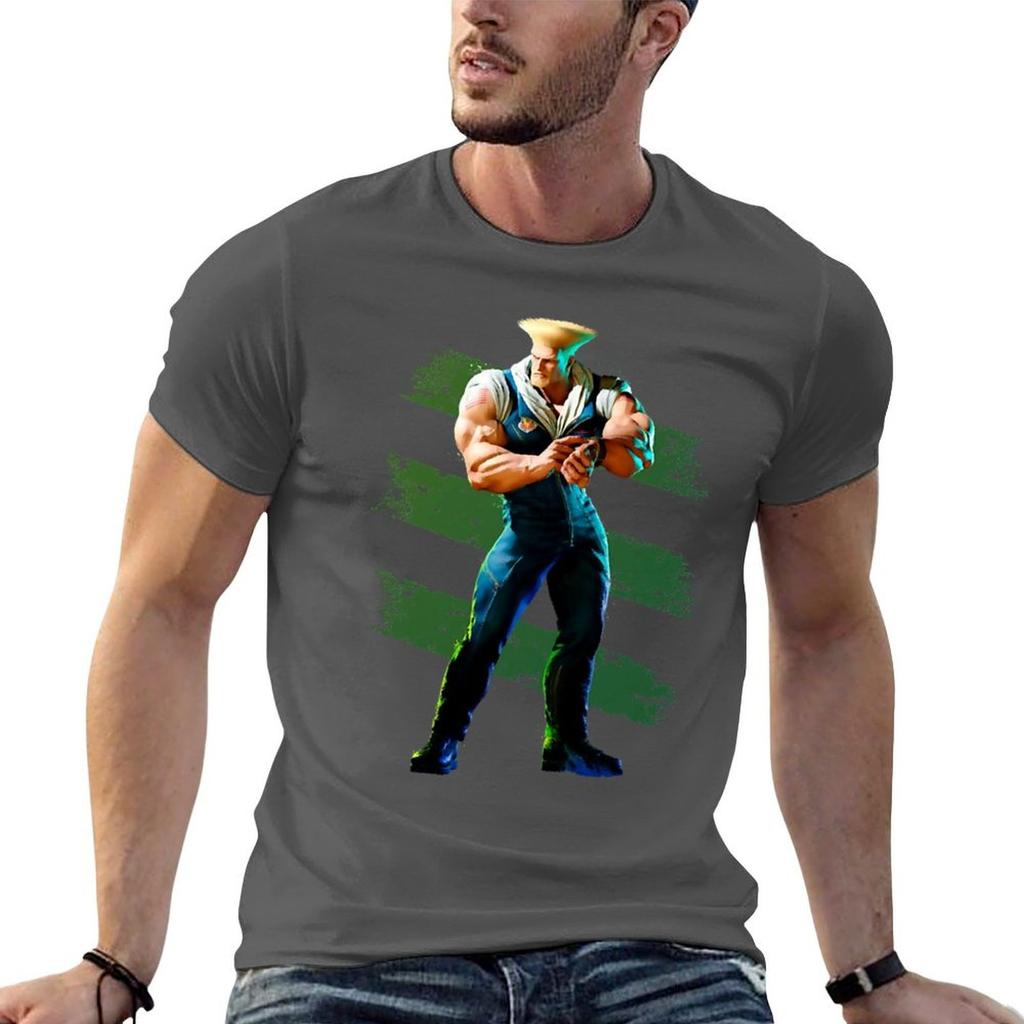 Street Fighter  Guile TShirt Big Size Daily Wear TShirt