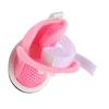 Dog Mesh Shoes Prevent Slip Breathable Lightweight Fashionable Puppy Summer Boots for Bichon Teddy Pink