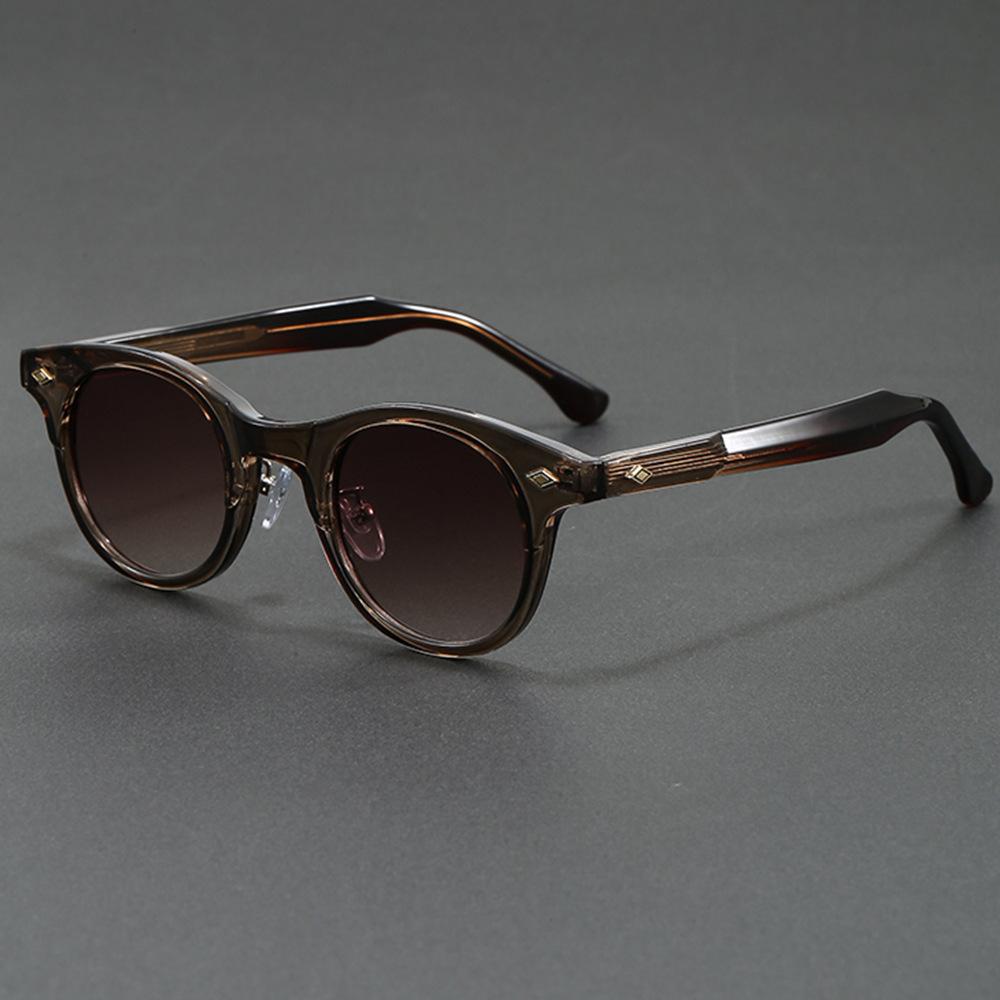 Vintage Round Sunglasses for Women Men Luxury Brand Sun Glasses Female TR90 Fashion Glasses Frame High Quality Travel Eyewear