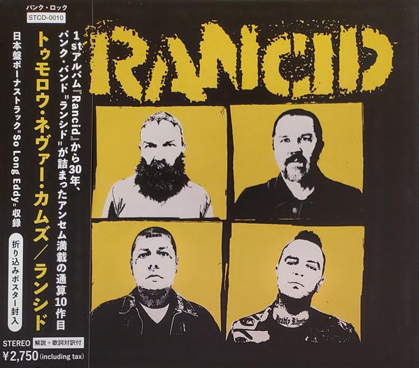 

CD RANCID - Tomorrow Never Comes STCD0010 Hellcat Records 2023 Japan ObiRock Used