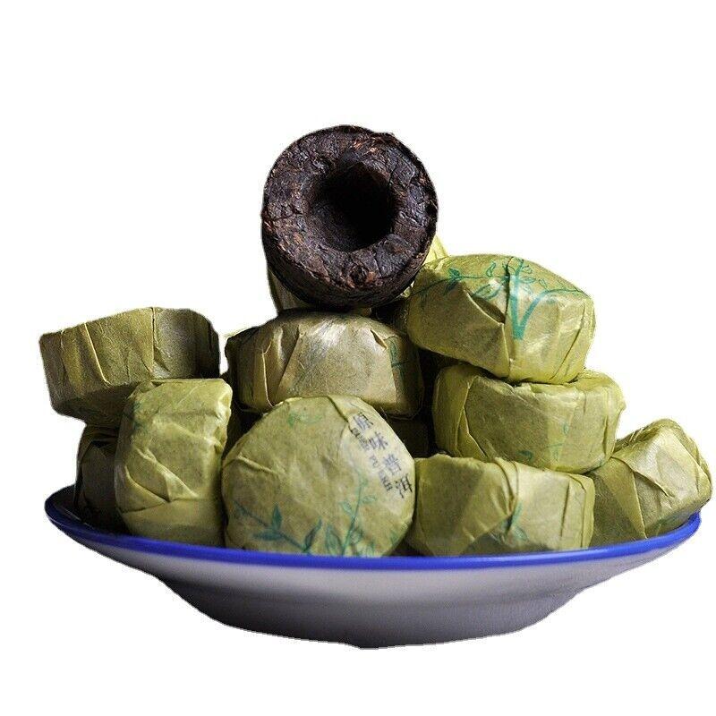 Originální Tuo Tea Puerh Zralý čaj Yunnan Originální Mini Tuo čaj 500g/1,1lb