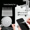 Mini Shower Head Cleaning Brush and Dredging Needle for Bathroom Crevice Cleaning