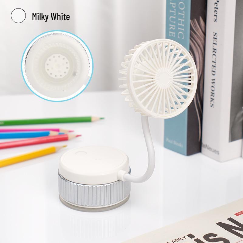 

Portable Three-Speed Silent Suction Cup Fan with Folding Design 6.5x5x23 cm белый