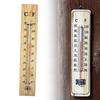 Tool Wooden Thermometer Outdoor Wooden 40cm X 7cm X 1cm Garden Décor Indoor Thermometer Exquisite High Quality
