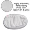 Mop Cloths Pads Household Cleaning Tool Microfiber Reusable