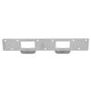 Door Strike Plate Double Holes Steel Reinforced Strong Easy Install Security Stike for 5?1/2in To