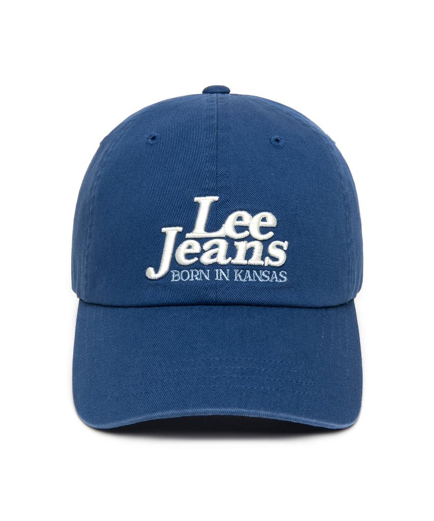 LEE Rijins Lettering Ball Cap Blue