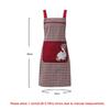 Cartoon Girl Women Kitchen Apron Household Coffee House Apron Work Apron  Barber Carpenter Florist