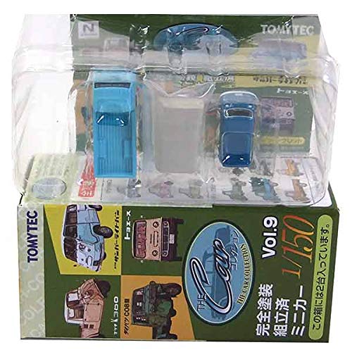 

Tomytec The Car Collection Ancient Commercial Vehicles Secret Toyoace Light Sambar Light Van Blue Set of 2 Single Item [1S] 1/150 Vol.9 Blue/Subaru