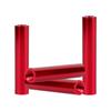 M3 Thread Red Round Aluminum Alloy Precision Support Column for Industrial Control Equipment