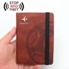 Suport Pasaport Fotbal RFID cu Protecție Anti-magnetică și Sloturi pentru Carduri pentru Cupa Mondială Qatar