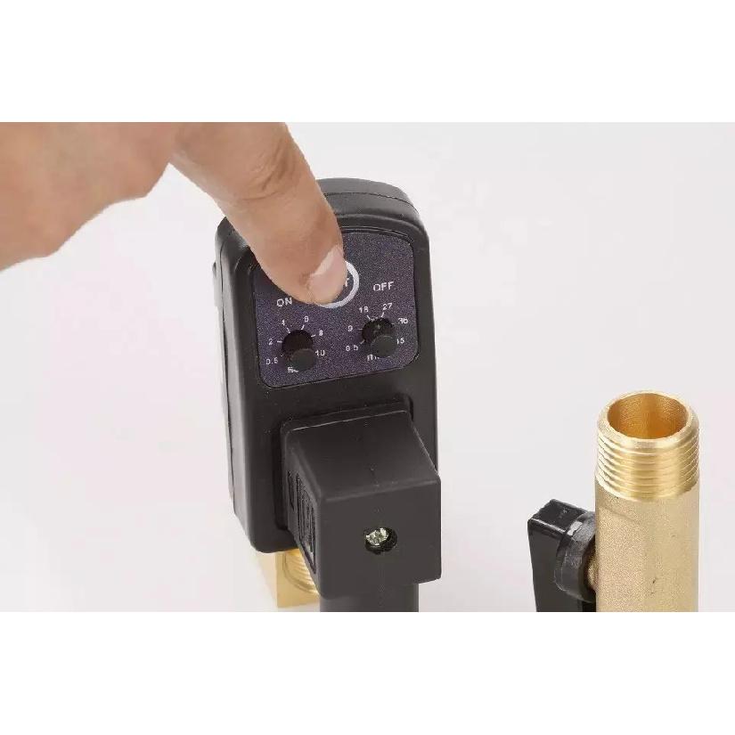 1pc 1/2" Drain Valve Electronic Timed Air Compressor Gas Tank Automatic 2-way Drain Valves For Filters Air Cylinders
