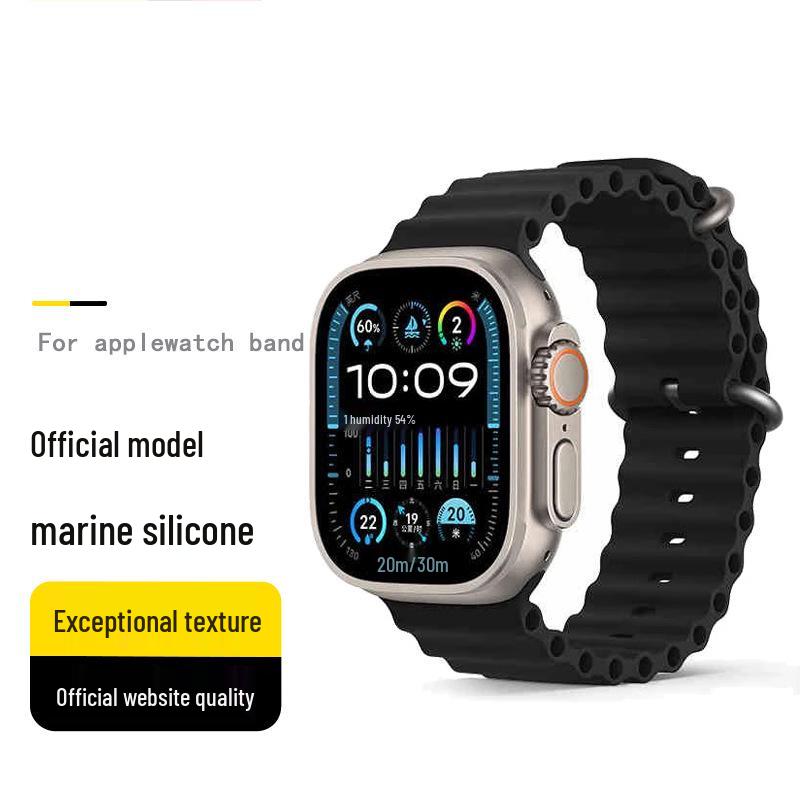 Apple Watch Ocean Silikonový Sportovní Řemínek S9/S10/Ultra