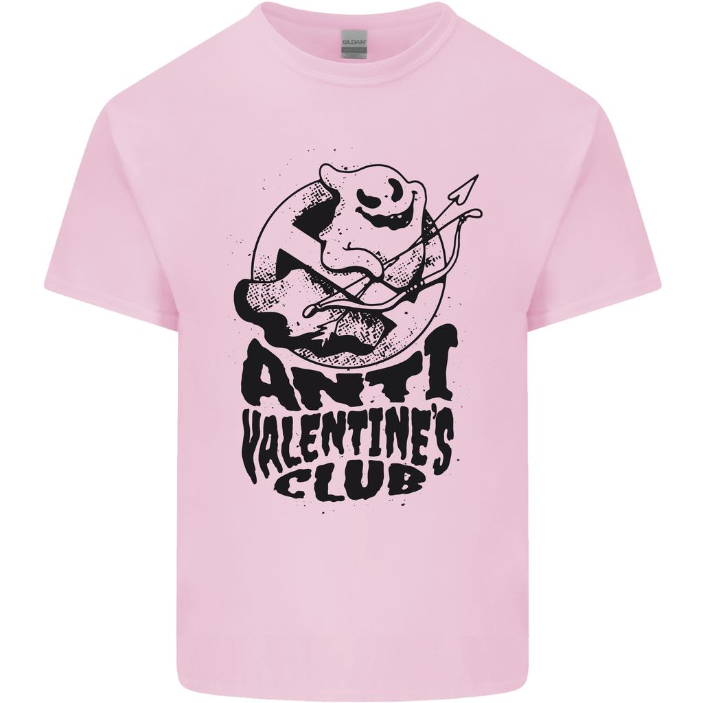 Anti Valentines Club RoUnisexce Single Day Unisexs Light Cotton TShirt