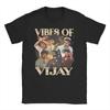 Tolle Vibes von Vijay Vintage T-Shirts für Herren und Damen, Rundhals, Baumwolle, Kurzarm, Neuankömmlinge Oberteile