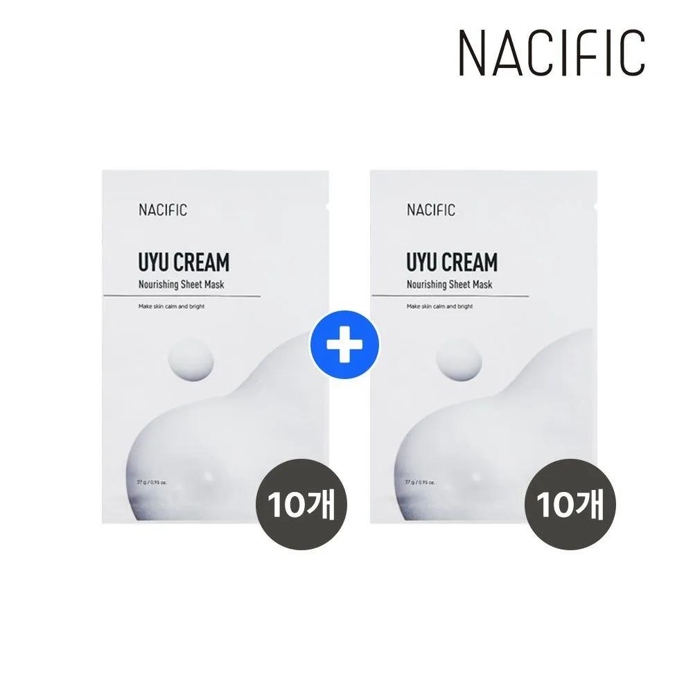 NACIFIC Milk Cream Nourishing Sheet Mask x10 Sheets