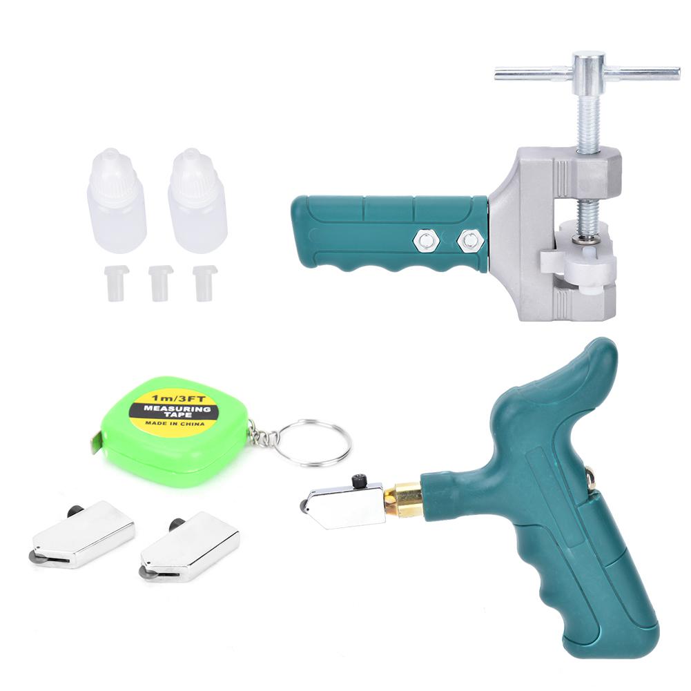 

Glass Tile Opener Handheld Ceramic Tile Glass Cutter Multifunctional Roller Cutting Tool for Glass, Ordinary Tiles, and Mirrors