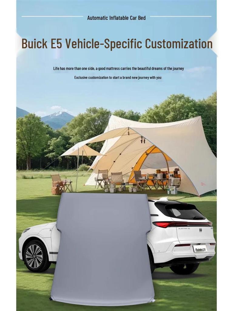 Compatible Inflatable Mattress for Buick e5: Rear Seat Air Cushion Bed