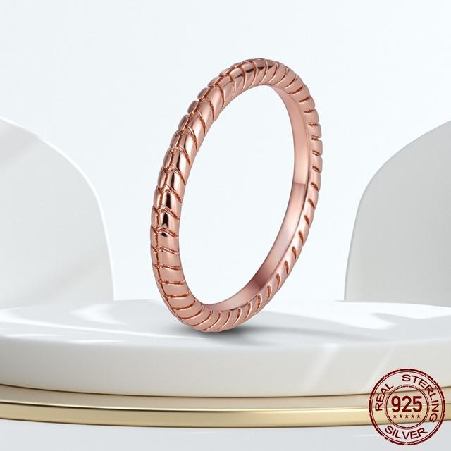925 Silver Stackable Infinite Heart Daisy Flower Ring for Women Original Silver 925 Rings Brand Jewelry Gift