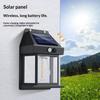 Frio Solar Powered Motion-Sensor Wall Lamp Dual-Brightness Setting 3500K Warm White IP65 Rated CE Certified for Garden Fence