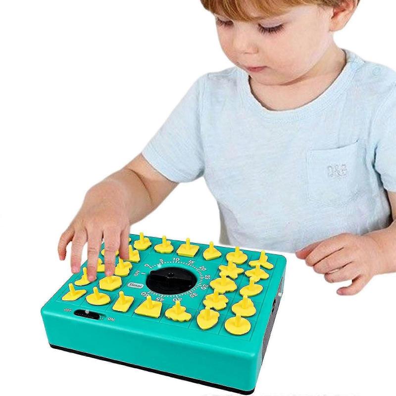 Time Puzzle Matching Game - Early Learning Parent-Child Educational Board Game - Time Shock Fun